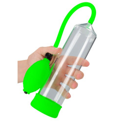 Ouch! Glow Pompe à pénis phosphorescente Glow Pump 20 x 5.5cm